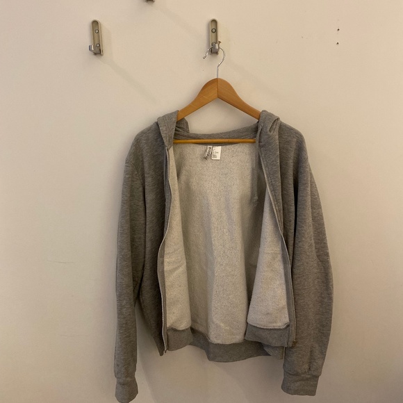 Grey zip up jacket - Picture 4 of 5